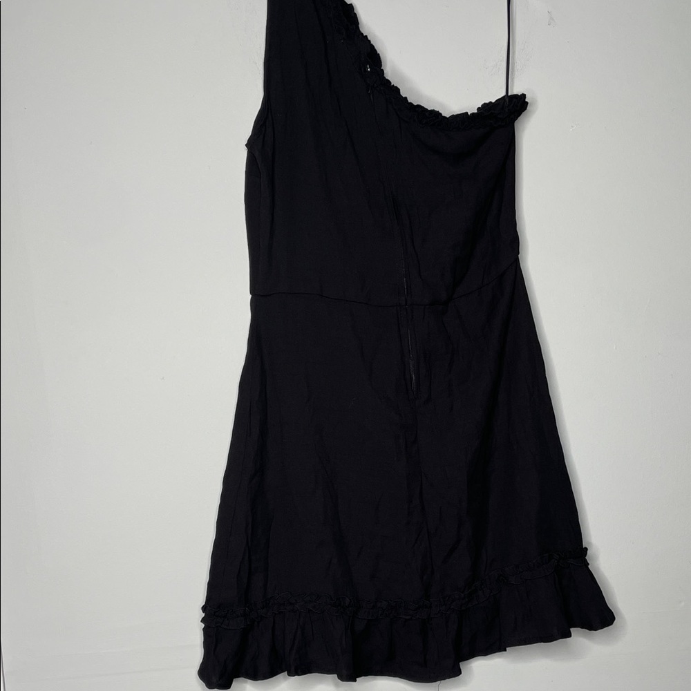 Blue Rain Francesca’s One Shoulder Black Dress size M - Picture 6 of 9